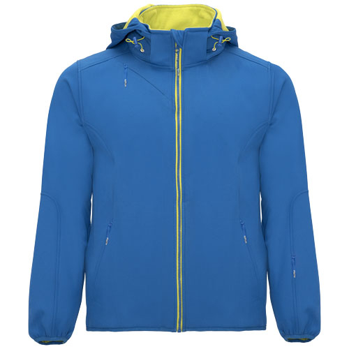 Veste softshell publicitaire unisexe Siberia ROLY Bleu royal